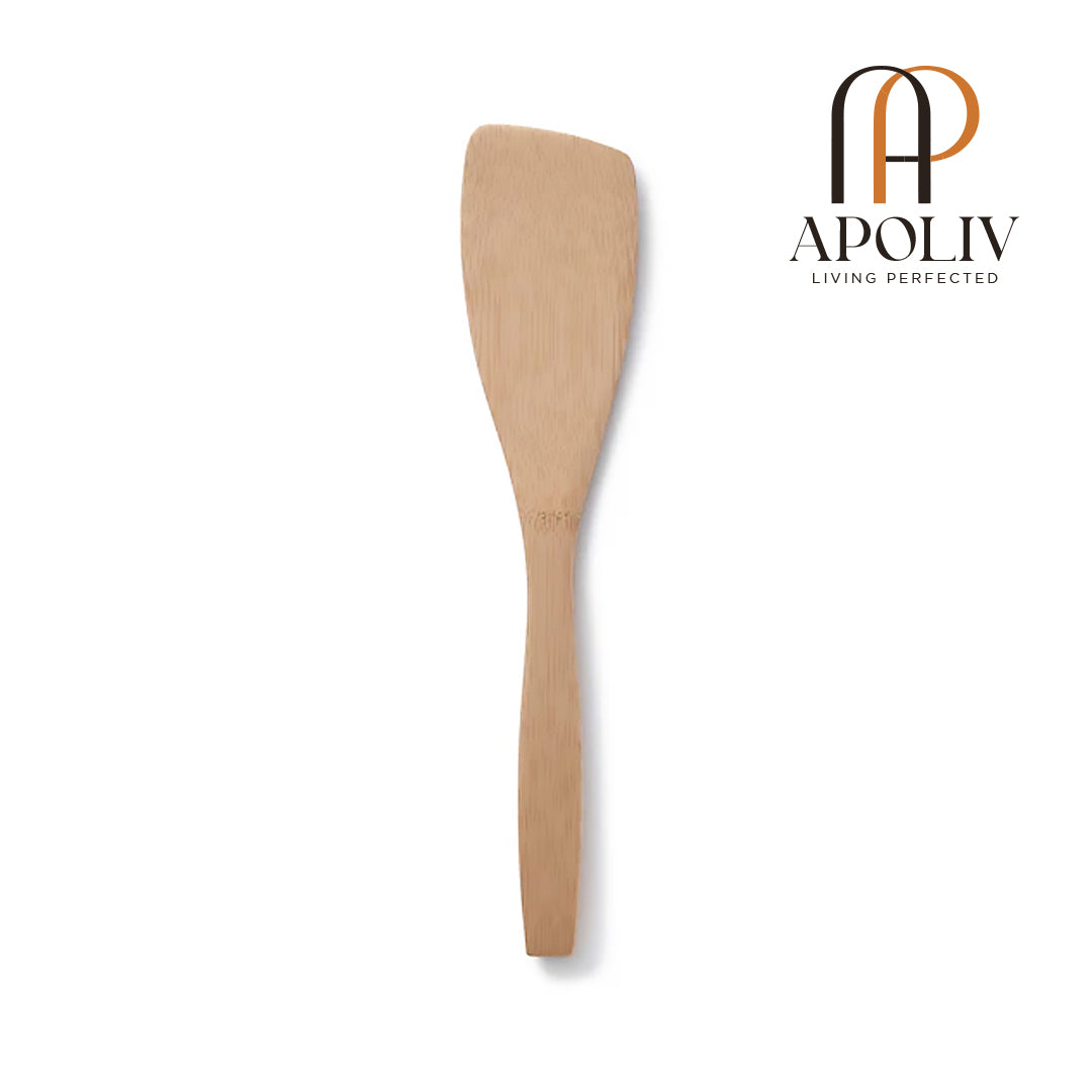 Apoliv - Left Handed Bamboo Spatula