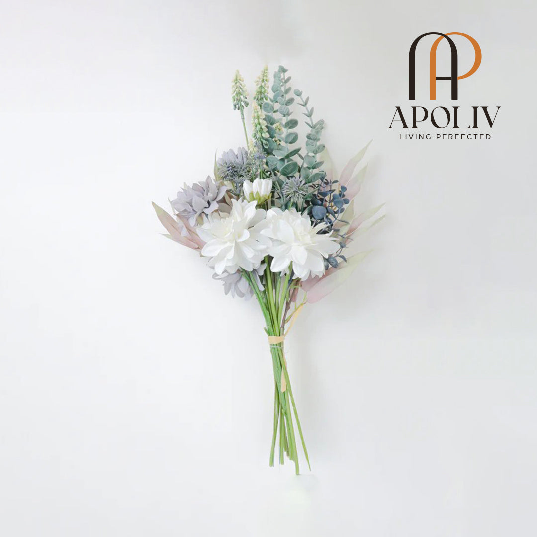 Apoliv - ELIOR ARTIFICIAL FLOWER BOUQUET 20''X6''