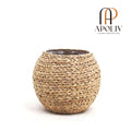 Apoliv - RAFA- WATER HYACINTH NATURAL ROUND FLOOR PLANTER